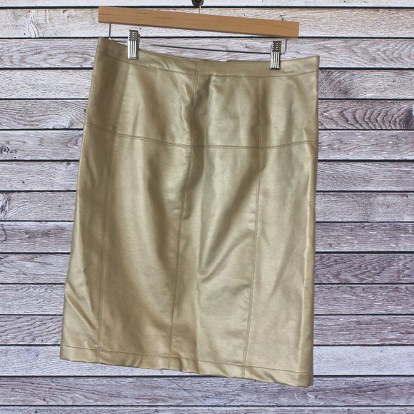 Bagatelle Gold Skirt Size 8 Style No 61726 - Picture 1 of 9